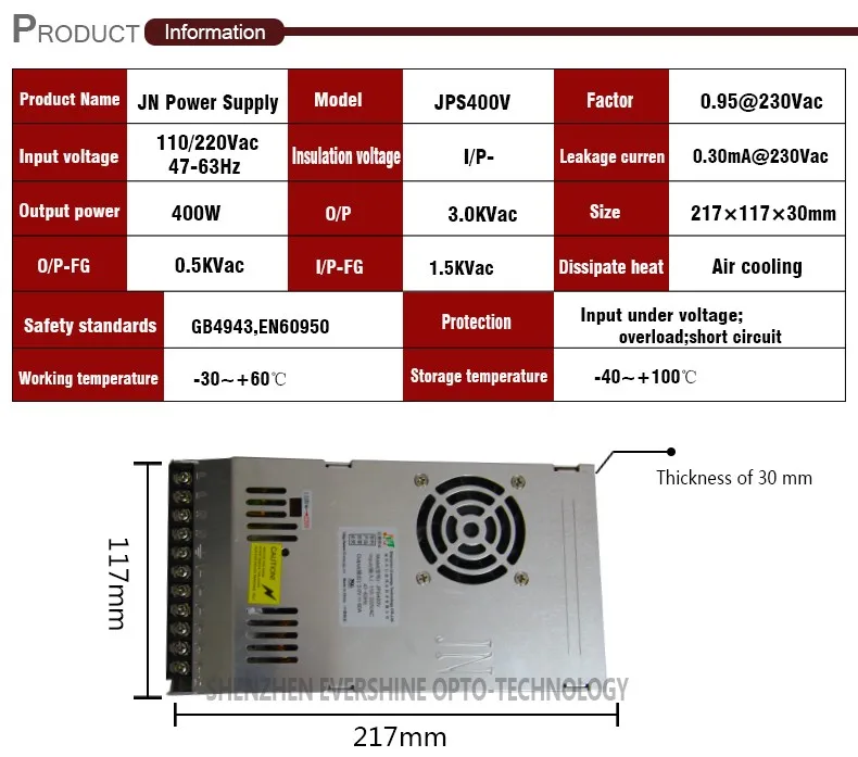 G-energy N200V5-A тонкое 5V 40A 200W Светодиодный Дисплей Питание, 30 мм Толщина поддержка 220V AC Вход Напряжение