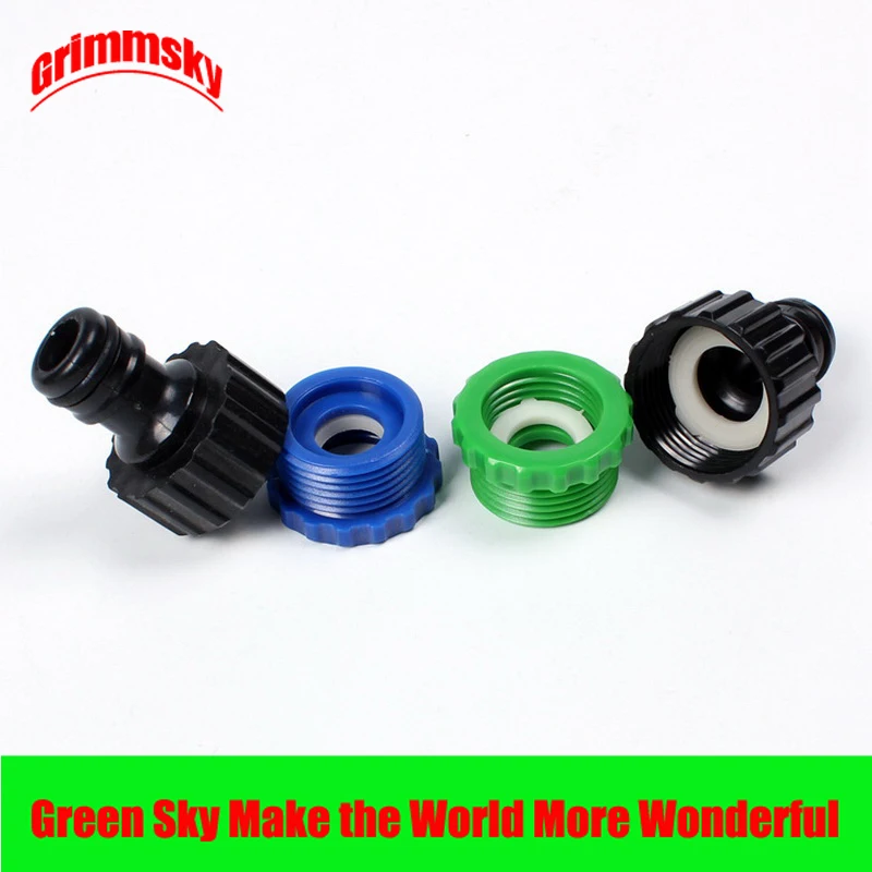 

2pcs/lot garden irrigation female thread 1/2 "3/4" tap faucet water tap connectors