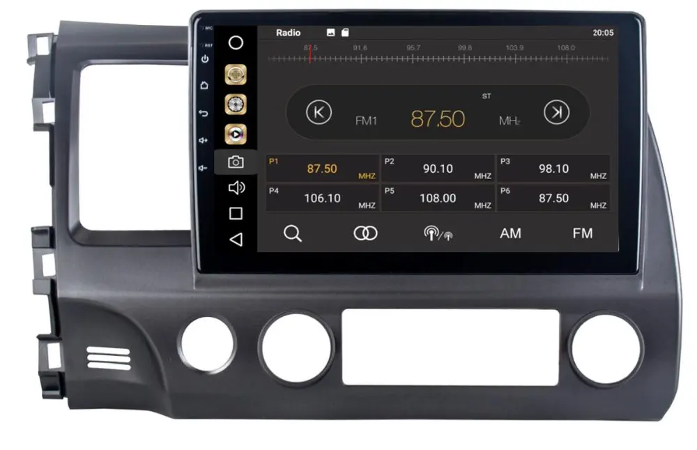 Ips 32g 4GRam 10," Android 9,0 автомобильный аудио для Honda Civic 2006-2011 головное устройство стерео видео gps Navi мультимедийный монитор радио