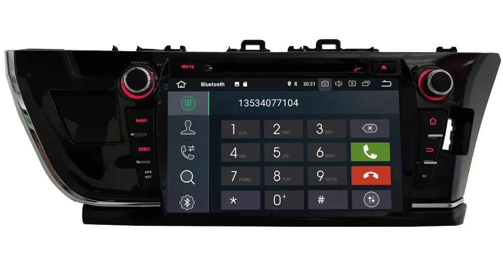 Cheap KLYDE 9" 4G WIFI Android 8.0 Octa Core 4GB RAM 32GB ROM Car DVD Multimedia Player Radio Stereo For Toyota Corolla 2013-2016 RHD 1