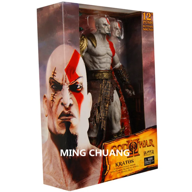 NECA God Of War Ghost Of Sparta 12" Kratos Conqueror Son Of Zeus