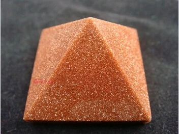 

Natural crystal sands stone pyramid decoration feng shui decoration 30MM---35MM