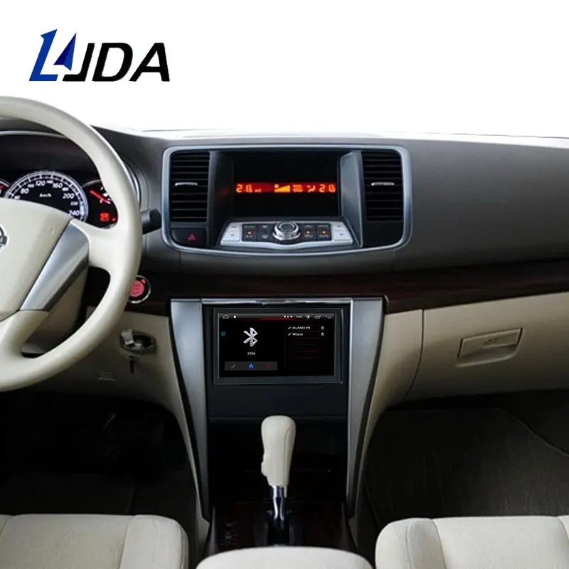 LJDA Android 10 Автомагнитола для Nissan Teana Murano 2008 2009 2010 автомобильный мультимедийный плеер gps-навигация, dvd-плеер Autoaudio WiFi