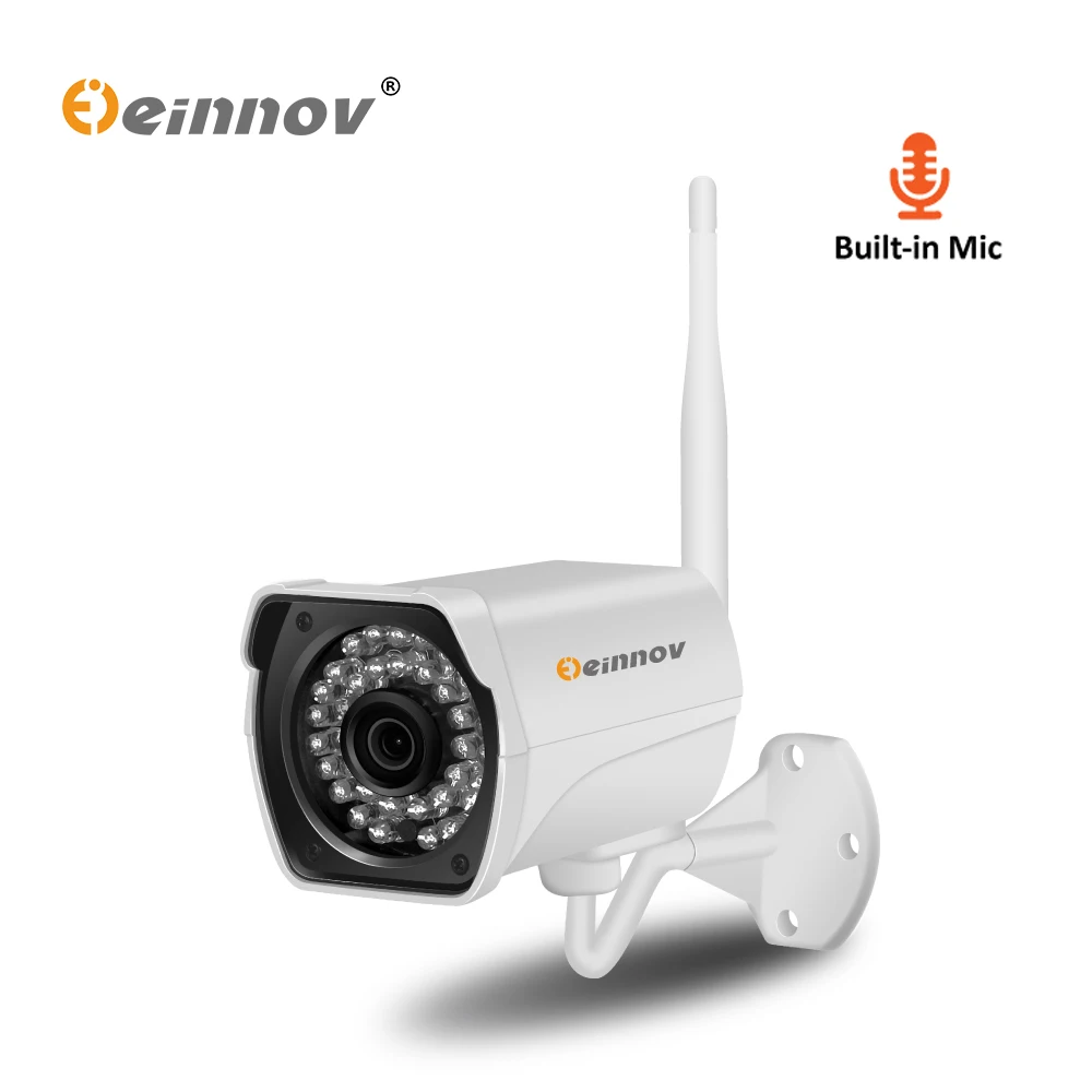 

Einnov 2MP Home Wireless Security Camera IP 1080P Audio System Wifi Video Surveillance Camera Onvif P2P Camhi Waterproof HD