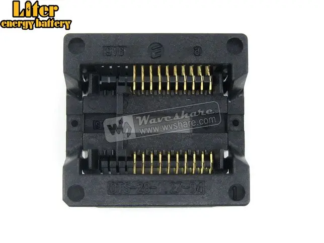SOP20 SO20 SOIC20 OTS 20(28) 1 27 04 Enplas IC тестирование и сгорание розетки программатор адаптер 7