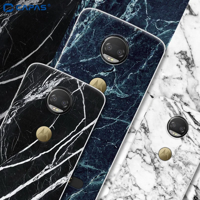 

For Motorola Moto Z2 Force Case Cover Soft TPU Silicon Wooden Grain Stone Pattern Cover For Moto Z2 Force Case Protective Shield
