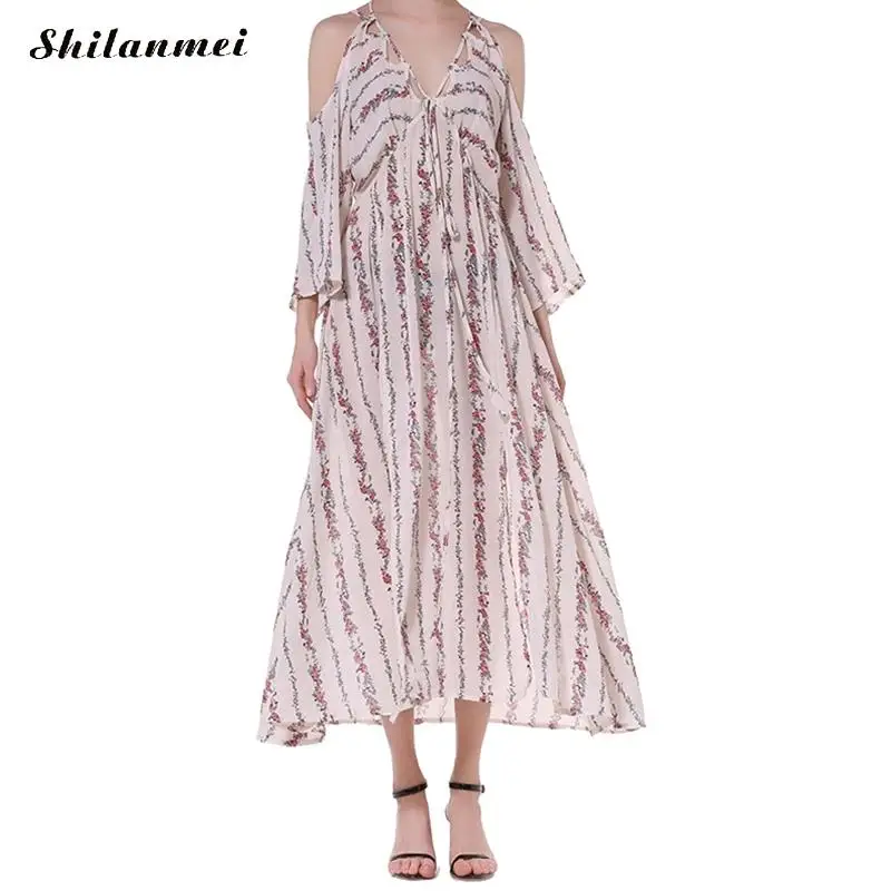 floor length beach dresses