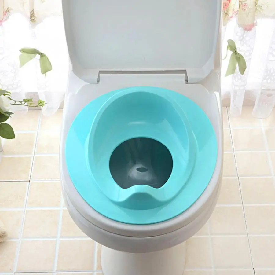 

New and High Quality Cartoon Pattern Portable Folding Children Kids Toilet Seat Cover Mat Cushion Soft Toilet Cover