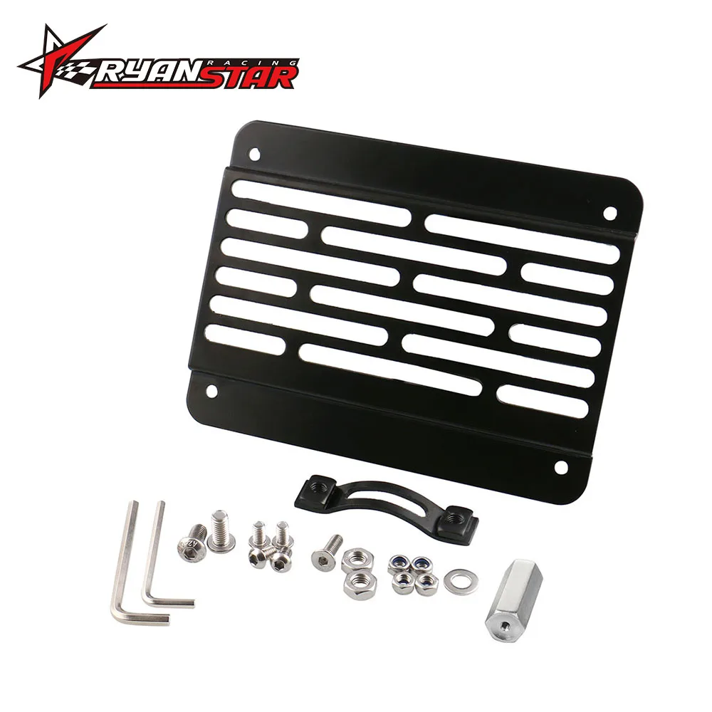 Front Bumper Tow Hook License Plate Mounting Bracket Holder For Subaru