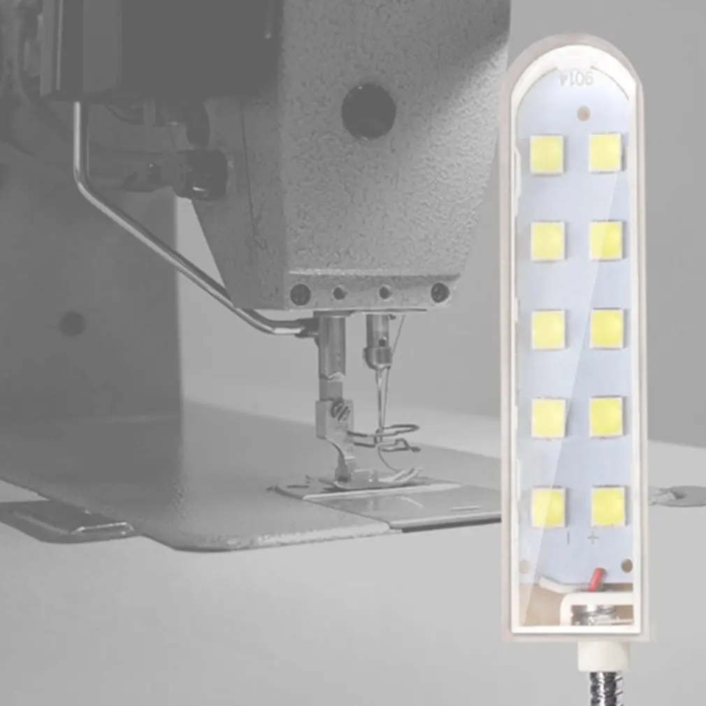 

Portable Sewing Machine Light 10 LED Work Light Magnetic Mounting Base Gooseneck Lamp for All Sewing Machine Lighting