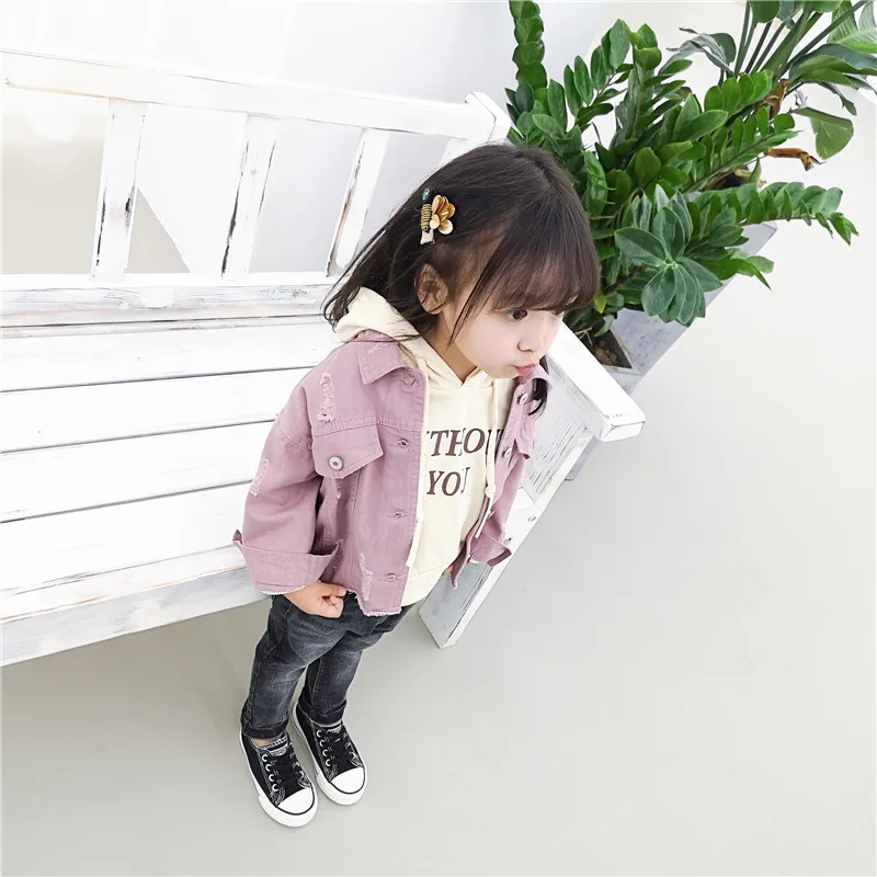 Autumn 2018 New Style Girls Jeans Kids Clothing Pants For Girls Spring Trousers Children Jeans Elastic Waist Fashion For Baby (24)