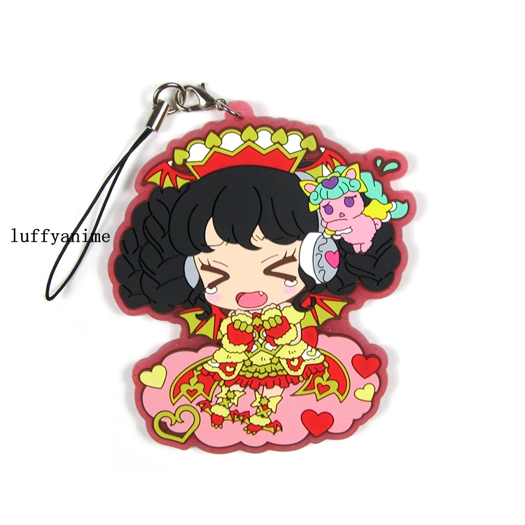 Pripara резиновая подвеска Falulu Manaka Laala Garuru японский аниме мультфильм ПВХ игрушка