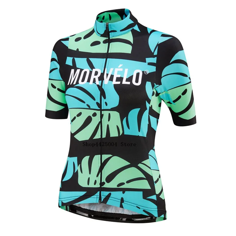 

Women Summer morvelo Cycling Jersey Tops Short Sleeve Ropa Ciclismo Road Bike Jersey MTB Cycling Clothing jersey only