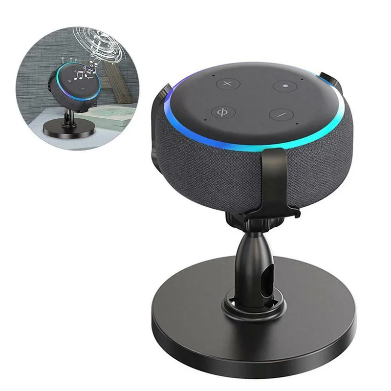 Аксессуары для динамиков только Amazon Echo Dot 3rd Gen вращение на 360 градусов против