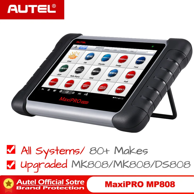 

Autel MaxiPRO MP808 Auto Diagnostic Tool Full Systems Auto ECU IMMO Key Diagnostic Scan Tool Upgraded MK808 MX808 DS708