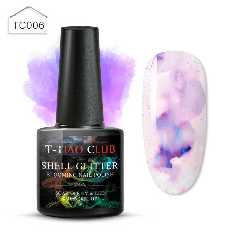 T-TIAO CLUB Blossom Гель-лак для ногтей DIY Цветущий Цветочный узор светодиодный Гель-лак для ногтей УФ-лак Полупостоянный Гибридный базовый T - Цвет: GS03411
