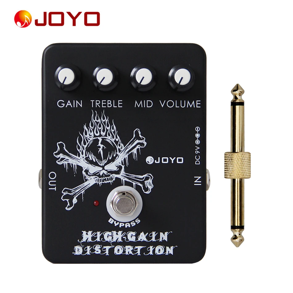 Joyo JF 04 педаль эффектов для электрогитары с высоким коэффициентом усиления + 1