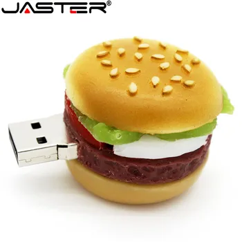 

JASTER Cartoon model Burger/watermelon/Sushi of styles flash Light memory stick Fashion gift USB2.0 4GB 8GB 16GB 32GB