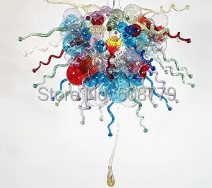Buy Free Shipping Multi Colored Blown Glass Classic Crystal Chandelier