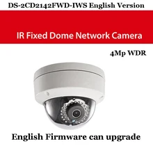 wifi wireless ip camera Hik 4mp WDR DS 2CD2142FWD IWS POE Audio CCTV camera Fixed IR