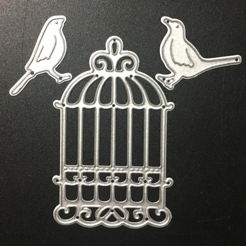 

Metal Cutting Dies Craft Birdcage Carbon Steel Embossing Stencil DIY Scrapbooking Pad Handmade Papercra