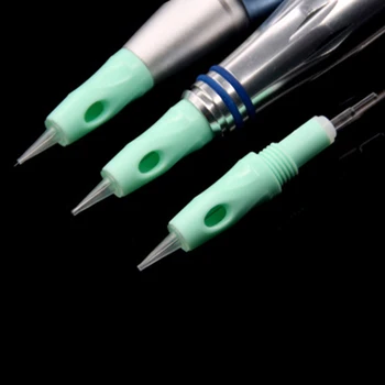 

Newest Top Quality Disposable Sterlize Permanent Makeup Eyebrow Machine Green Tattoo Needles 1RL/3RL/5RL5F/7F Free Shipping