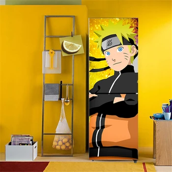 

NARUTO Naruto Animation Game Art Decor Adhesive PVC Waterproof Decals Refrigerator Cover Door Removable DIY wall stickers