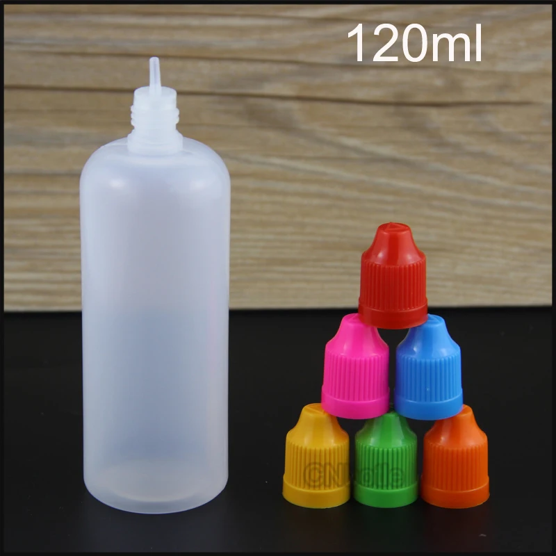 Buy 50pcs 120ML PE Plastic Dropper Bottles With