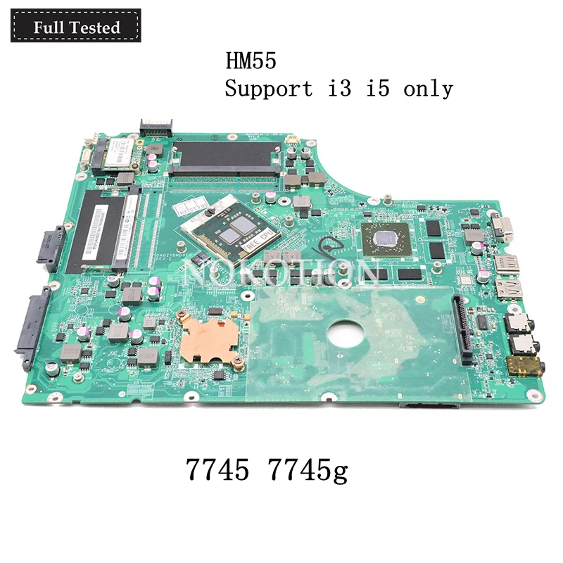 NOKOTION MBPUP06001 MB BPJ06 001 Laptop Motherboard For font b Acer b font aspire 7745 7745g