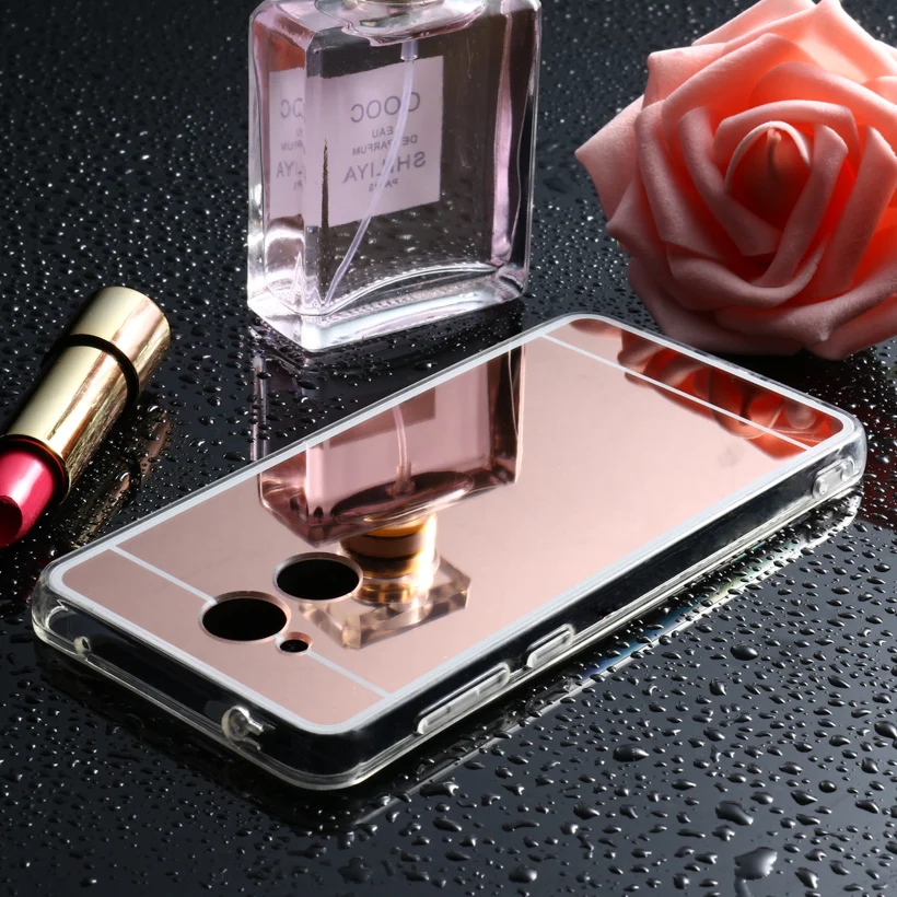

For Huawei P8 P10 Mate 10 P9 Lite Mini Plus P Smart Y5II Honor 5A 6c Pro 8 9 V9 Play Mirror Transparent Soft Silicone Cover Case
