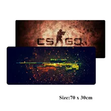 SIANCS 70*30cm Gaming Mouse pad XL Large mousepad gamer Professional mouse mat Gun AWP Dragon lore AK47 M4