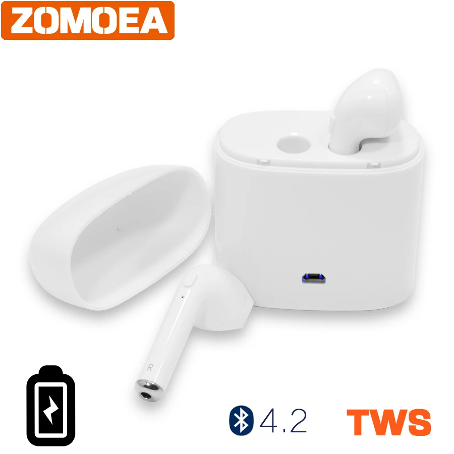 TWS Bluetooth беспроводные наушники fone de ouvido гарнитура с зарядным устройством для