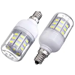12 шт. E12 кукурузы лампы высокой Мощность LED 5730 SMD теплый белый свет энергосберегающие лампы