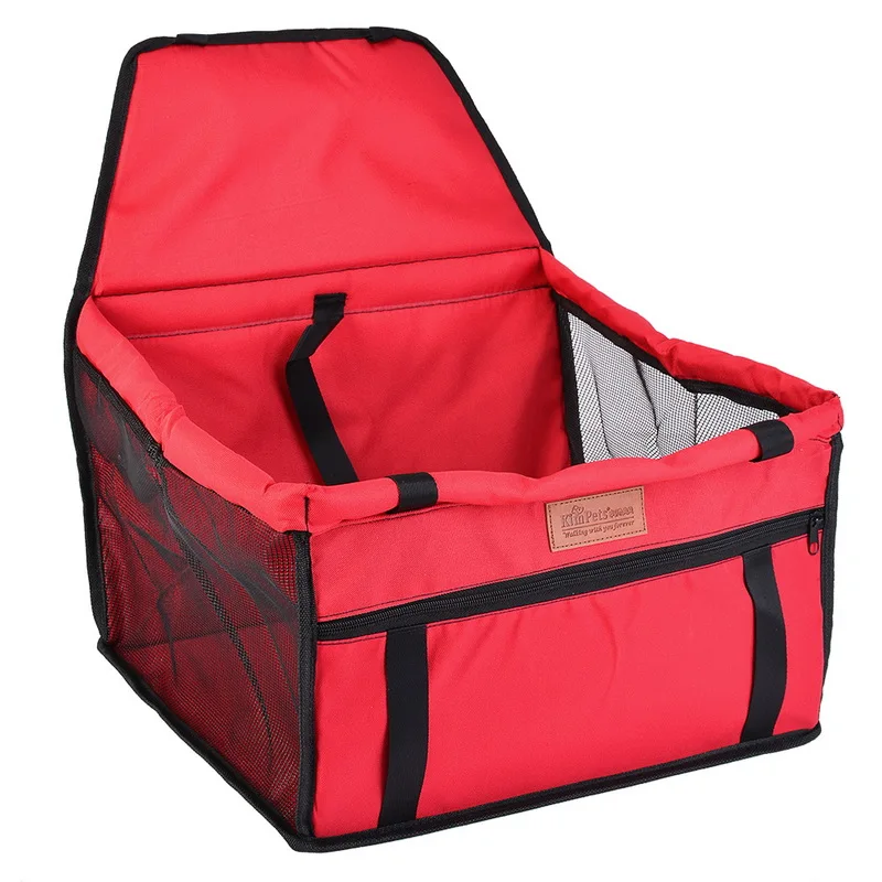 Travel 2 in 1 Carrier For Dogs Nylon Waterproof Folding Thick Pet Cat Dog Car Booster Seat Cover Outdoor Pet Bag Hammock Oxford