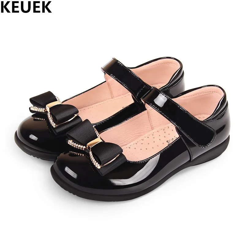 infant girls black shoes
