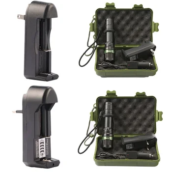 

Lanterna Led XM-L T6 Tactical Flashlight 10000Lumens LED Torch Zoomable LED Light+18650 battery+charger+holster