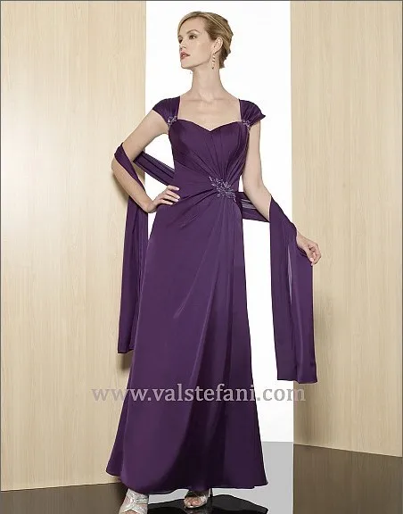 

free shipping 2016 new arrival maxi design vestidos de fiesta colorful purple long chiffon beaded elegant party evening dresses