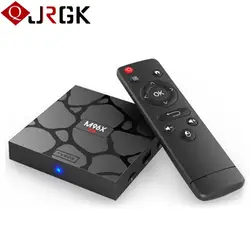 JRGK M96X Мини ТВ 1G + 8G/2G + 16G коробка S905X четырехъядерный Android Box 2,4G Wifi 1080P медиа Full HD плеер телеприставки