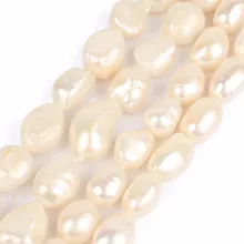 Мода натуральный 10-11 мм/11-12 мм жемчужина неправильной формы ожерелье для женщин Девушка пресноводный жемчуг ожерелье ювелирных изделий сделай сам