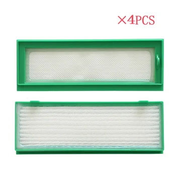 

4Pcs/lot Robot Vacuum Cleaner accessories Parts HEPA Filter for Vorwerk VR200 SEITENBURSTE FUR KOBOLD VR200 SAUGROBOTER