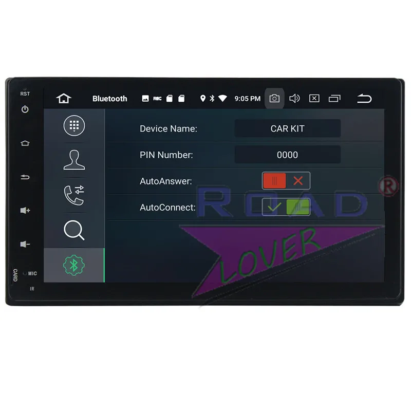 Top Roadlover Android 9.0 Car PC Autoradio Player For Toyota Fortuner 2016-2017 Stereo GPS Navigation Magnitol 2Din HD Screen NO DVD 3