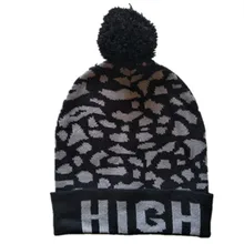 Новые модные оригинальные брендовые зимние шапки с надписью, кепка вязаная шапка для женщин, мужчин, мальчиков, повседневный теплый шерстяной трикотажный головные уборы с помпоном