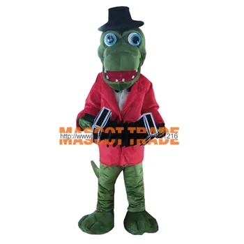 

Crocodile Alligator Plush Mascot Costume Adult Size Fancy Dress Suit