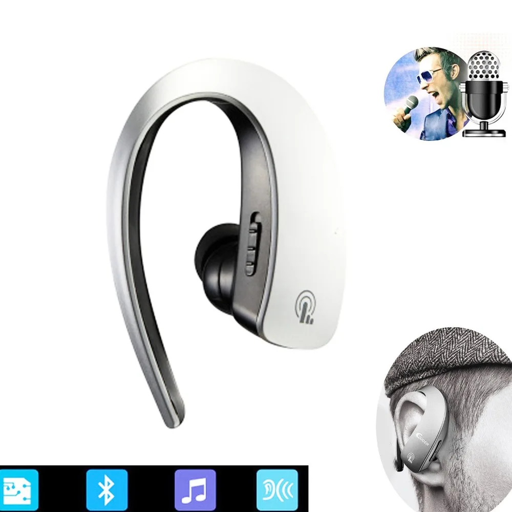 Bluetooth Headset Cell Phone Headset with Microphone Office Wireless Headset Earpiece Bluetooth Headphone for Apple iPhone X 9 8