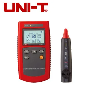 UNI-T UT681A портативный сетевой тест er кабельный искатель набор с тестом сопротивления петли rj45 rj11 кабельный локатор детектор