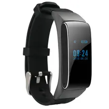 The new simple business intelligence Bluetooth headset meter step font b watch b font touch LED