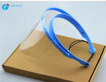 

1 Set Dental Plastic Protective Mask Adjustable Dental Full Face Shield Anti-fog