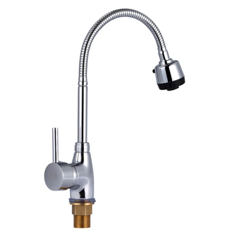 

Zinc Alloy 360 Degree Rotatable Faucet Top Hot Cold Mixer Tap Rotating Faucets Practical Home Kitchen Wash Basin Faucets Tools