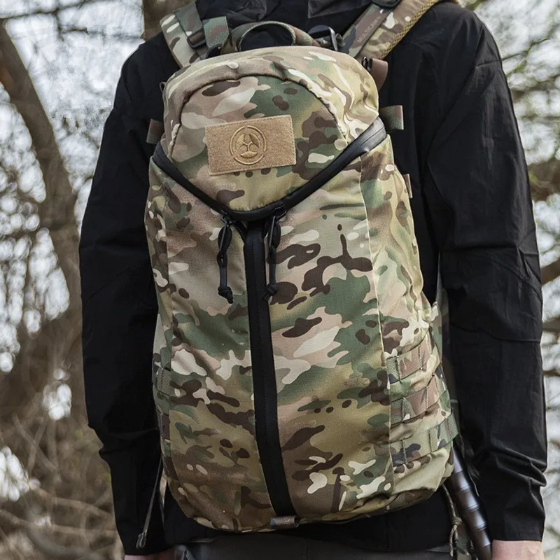 Mochila ao ar Bolsa de Viagem Exército Combate Tático Leve Mochila Camo Treinamento Militar Deserto Livre Caminhadas Grande Capacidade fã