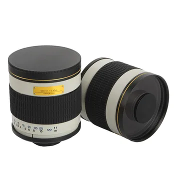 

500mm F/6.3 Telephoto Manual Mirror Lens + T2 Adapter for Nikon D3200 D3300 D5200 D5500 D7000 D7200 D800 D700 D90 Camera DSLR